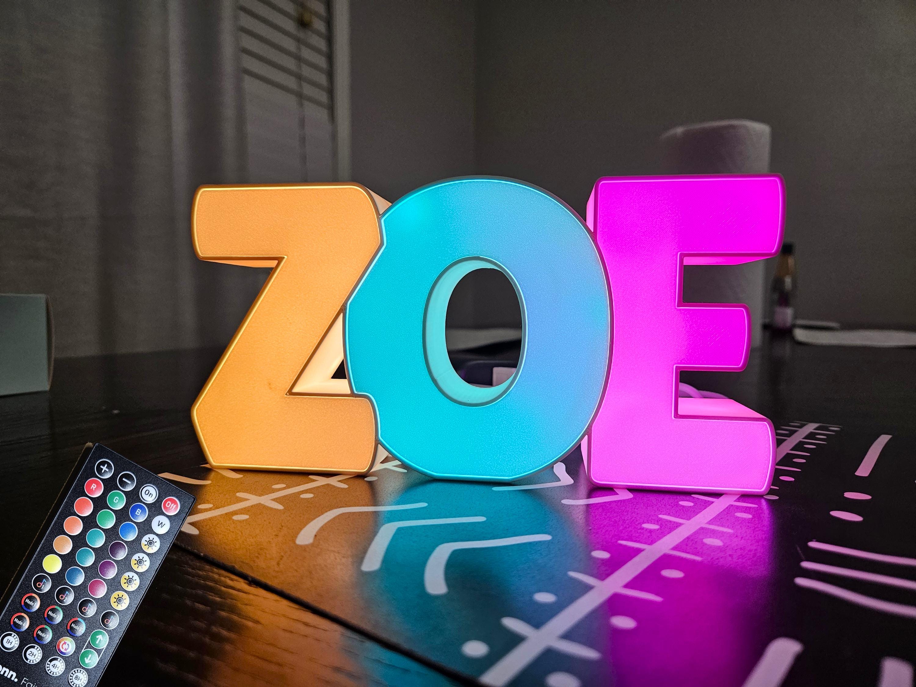 3d Letter Light Box