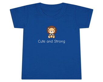 Camiseta linda y fuerte / Camiseta divertida para niños Camiseta para niños pequeños