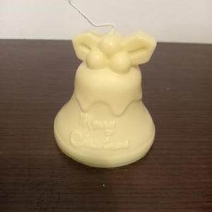 Handmade Christmas Bell Candle with Oriental Spices, Christmas Scent, Handmade Christmas Gift, Decoration