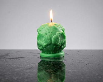 Rural Gingerbread Village Soy Candle; Scented Handmade Christmas Candle; Country Decoration; Handmade Gift Idea