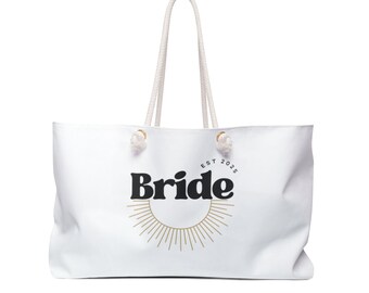 Weekender Bag, duffle, wedding gift , wifey, bride, gift for wife, honeymoon