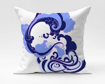 Oceania Throw Pillow