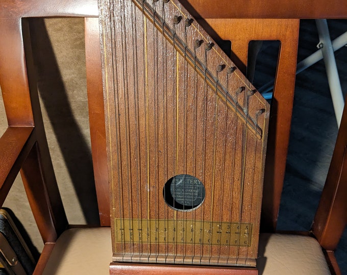 Psaltery Zither Made in the USA 1958 Etsy