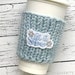 see more listings in the Knit Coffee Cup Cozies section