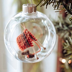 Knitting Ornament, Knitter Gift, Christmas Ornament, Knitting Gift, Holiday Decor, Christmas Decor, 2024 Ornament, Gifts for Knitters image 1