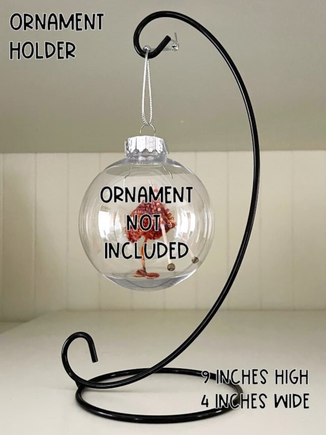 Ornament Holder, Christmas Ornament Hook, Ornament Display, Holiday