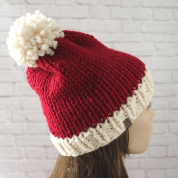 Santa Hat Pom Poms Etsy