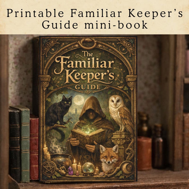 Witch Familiar Miniature - Etsy