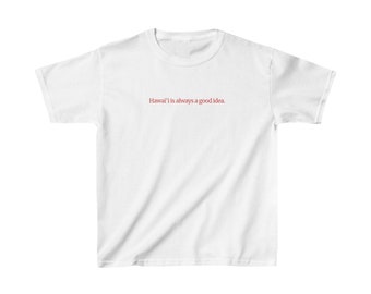 Hawai'i is altijd een goed idee Heavy Cotton™ T-shirt voor kinderen