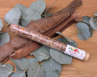 Blütensalz im Reagenzglas | Blütensalz | Gewürze | Gewürze im Reagenzglas | Delikatessen Winkel | Salz | 55 g