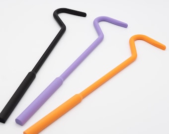 Gancho magnético impreso en 3D para serpientes. Gancho para pequeños colúbridos y otras serpientes de menor tamaño.