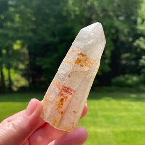 Smoky Quartz Crystal Point, Unpolished, Raw, Natural, Nigeria