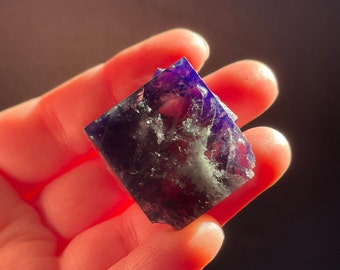 Supernova Pocket, Green Fluorite Crystal, Diana Maria Mine, Weardale, England, UK