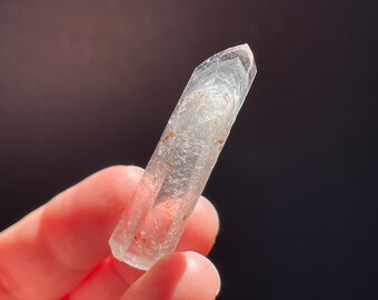 Gray Lithium Phantom Colombian Quartz Crystal