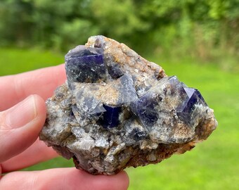 Fairy Holes Pocket, Fluorite Cluster, Lady Annabella