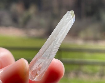 Gray Lithium Phantom Colombian Quartz Crystal