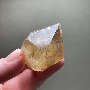 Citrine Crystal Rough, Natural, Terminated Point, Untreated