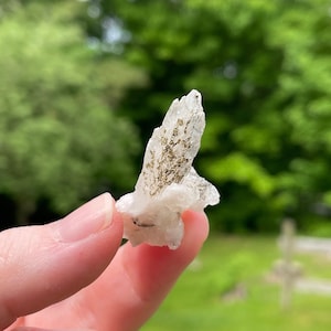 Calcite Crystal, Raw Mineral Specimen, Pyrite, Hubei Daye
