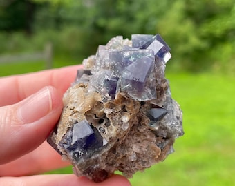 Sherry Twins Pocket, Fluorite Crystal, Lady Annabella Mine