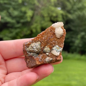 Calcite, Pyrite, Chalcopyrite, Anhui Province