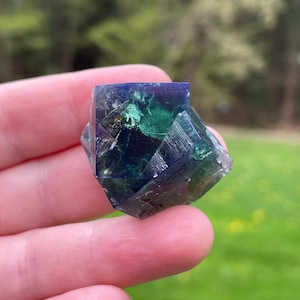 Pocket 42, Green Fluorite Crystal, Diana Maria Mine, England, UK