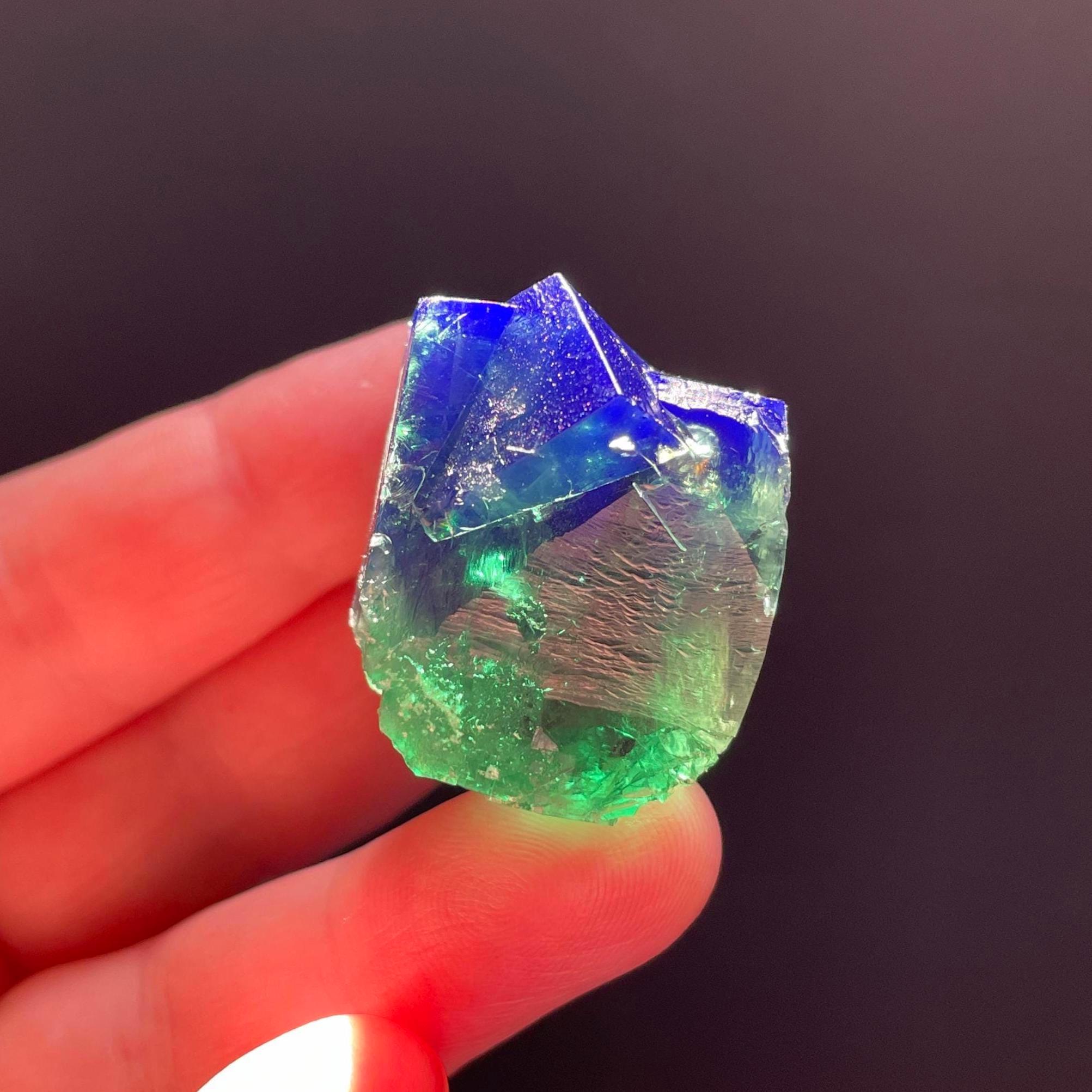 フローライト クリスタル ダイアナマリア鉱山 UK イングランド #040 ポケット42、グリーンフローライトクリスタル、ダイアナマリア鉱山