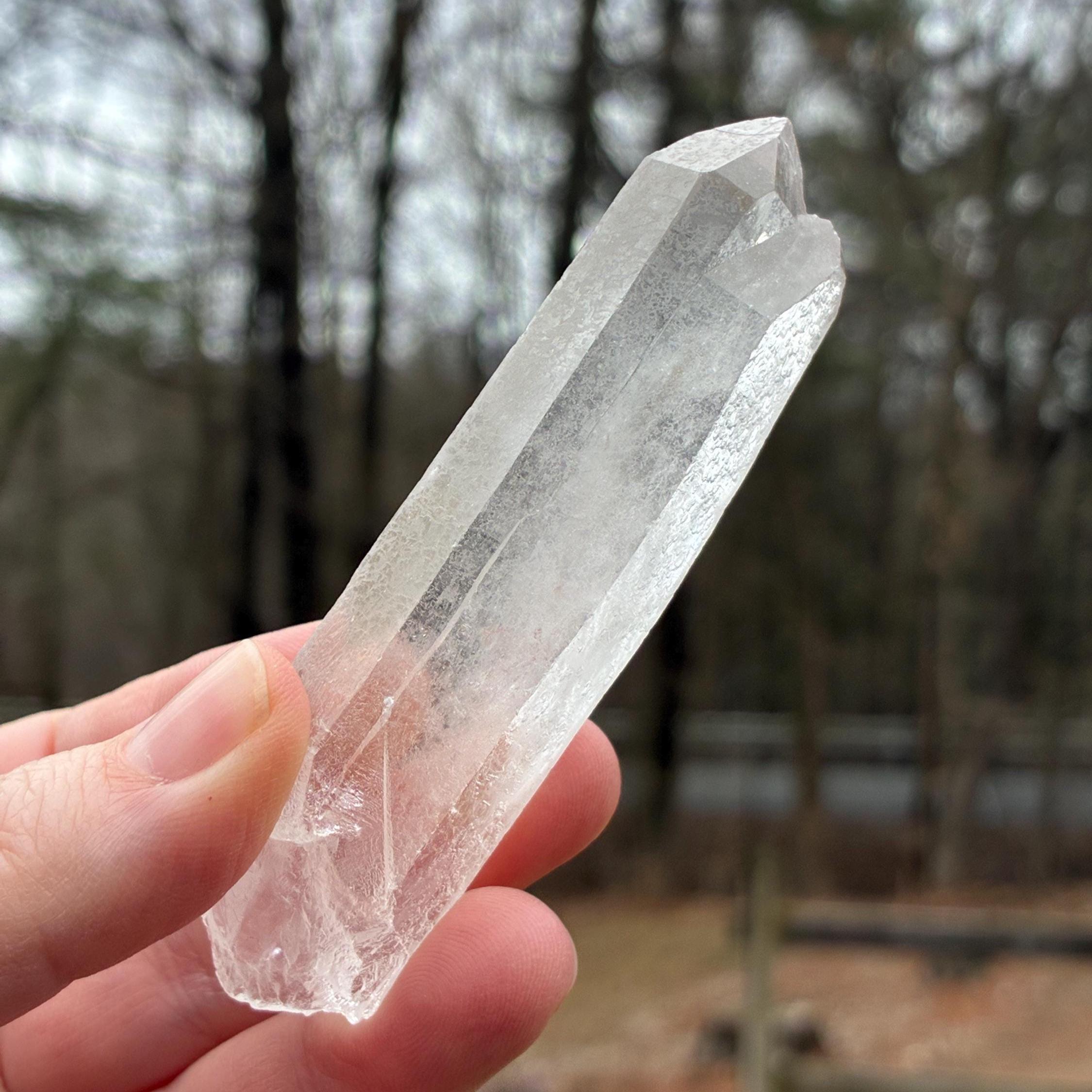 ディアマンティーナ水晶、未研磨、天然標本、57グラム - Etsy 日本