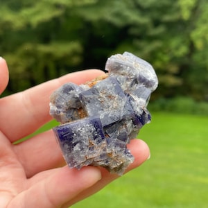 Milky Way Pocket, Green Fluorite Crystal Cluster, Diana Maria, England