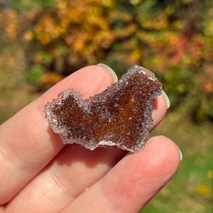 Druzy Quartz, Natural Raw Crystal Cluster, Mexico, 3.1cm, 8gr