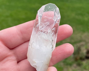 Eight Sided Face Clear Quartz Crystal, Colombia