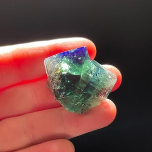 Pocket 42, Green Fluorite Crystal, Diana Maria Mine, England, UK
