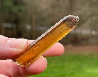 Natural Untreated Citrine Crystal Point