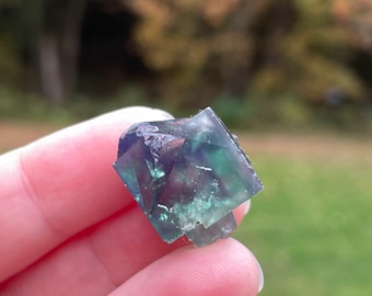 美品✨パープルレイン ポケット フローライト クラスター パープルレインポケット フローライト | 鉱物標本,ハ行,フローライト