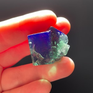 Pocket 42, Green Fluorite Crystal, Diana Maria Mine, England, UK