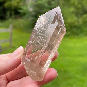 Natural Smoky Quartz Crystal, Big Smoky Quartz Point, Nigeria