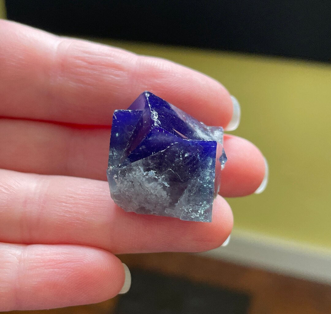 Fluorite Crystal, Diana Maria Mine, Color Changing Fluorite, England Etsy