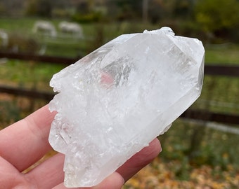 Large Quartz Crystal Point, Colombia