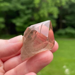 Nigerian Smoky Quartz Crystal Point, Unpolished, Natural Specimen