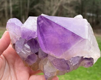 Large Natural Australian Amethyst Cluster