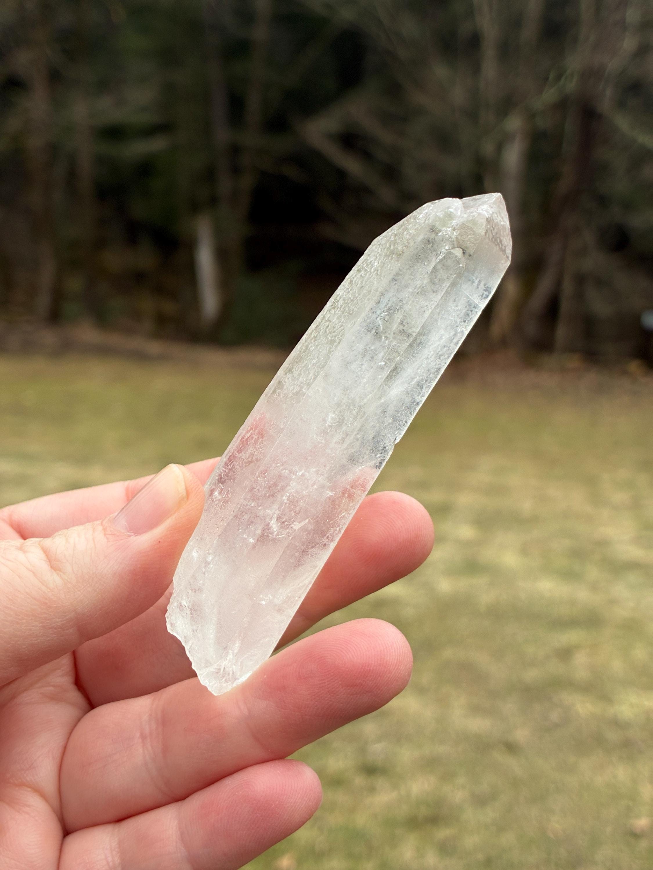 ディアマンティーナ水晶、未研磨、天然標本、57グラム - Etsy 日本