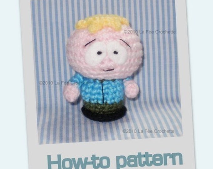 Amigurumi Butters Scotch Dolls South Park Crochet Pdf Pattern Etsy