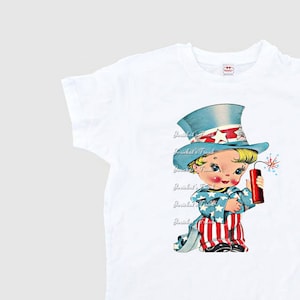 Patriotic Princess Tee: Women&#39;s July 4th Shirt