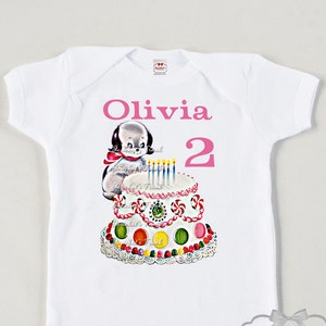 Personalized Puppy Birthday Shirt: Retro Vintage Dog Tee