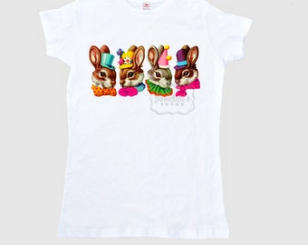 Easter Bunny Shirt Women's T Shirt Adult Size S M L Xl 2Xl