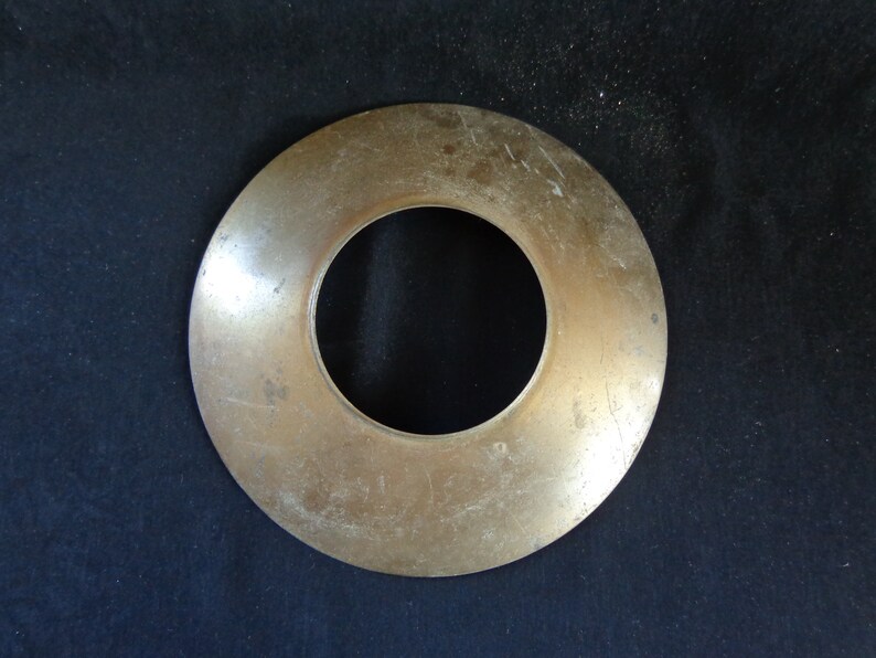 Vintage Salvage Brass Canopy Ring for Light Fixture Lamp Part Etsy