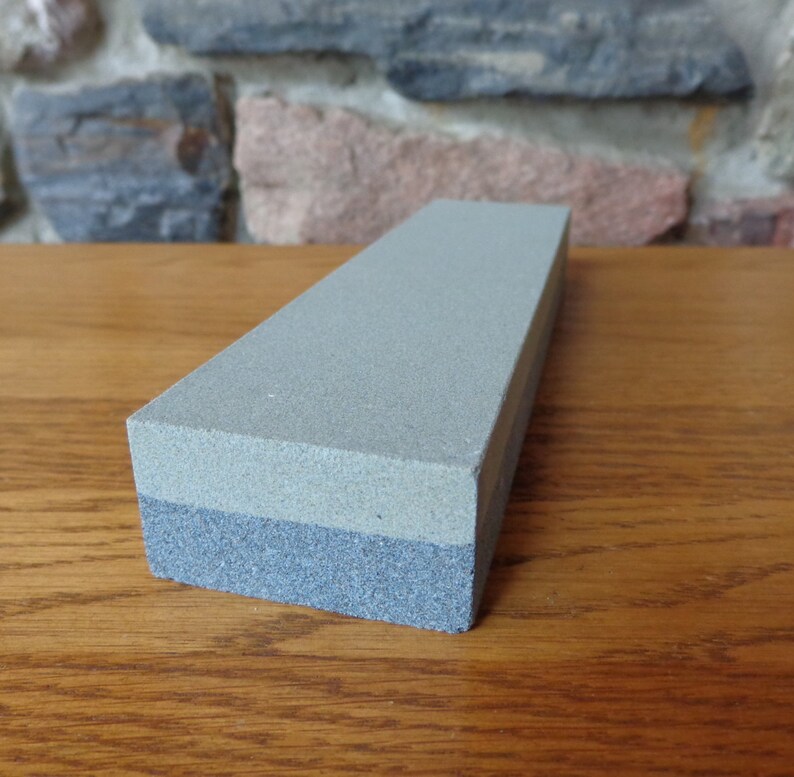 New 8 Aluminum Oxide Sharpening Stone 2 Sided Whetstone Etsy