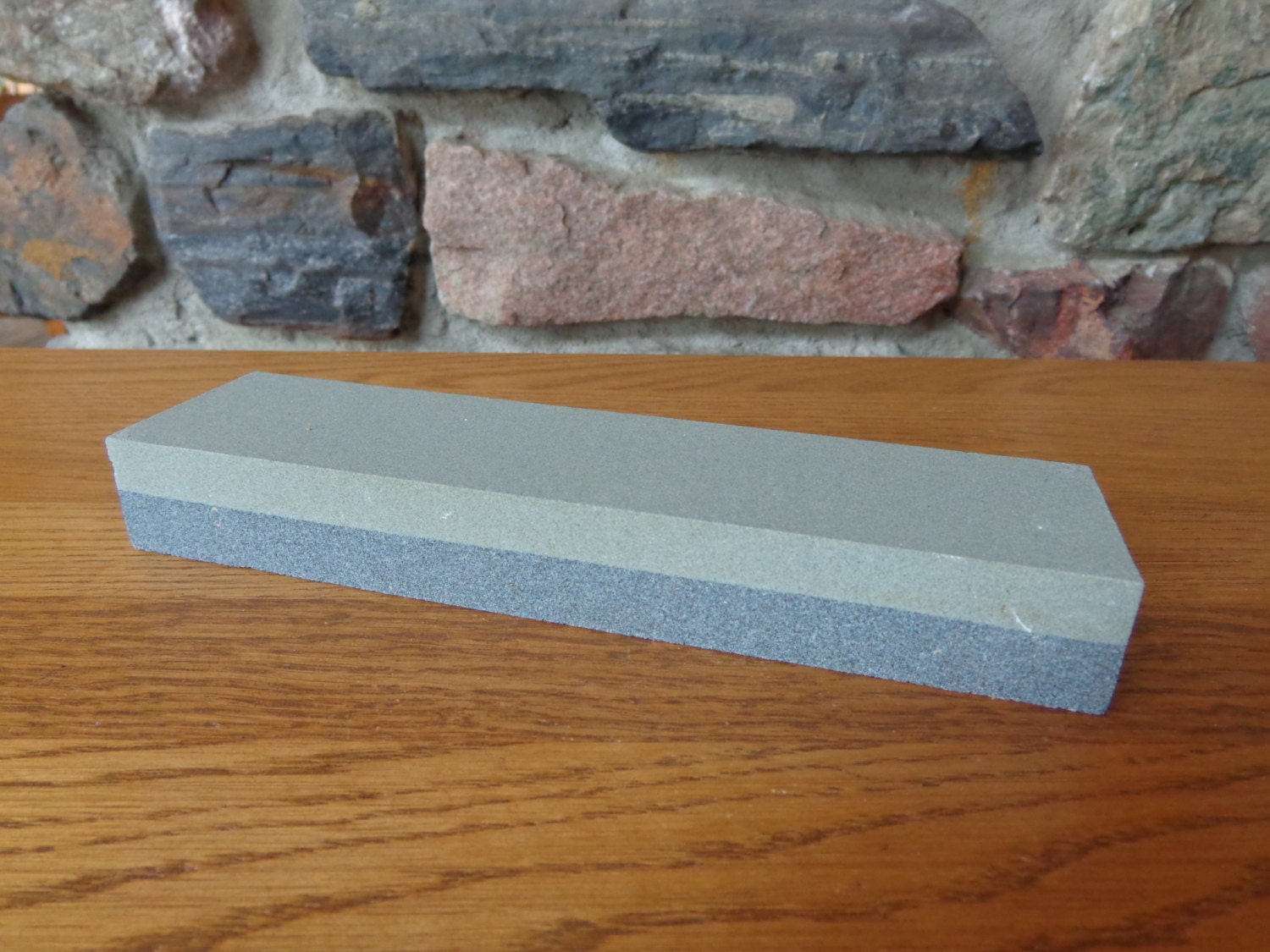New 8 Aluminum Oxide Sharpening Stone 2 Sided Whetstone Etsy
