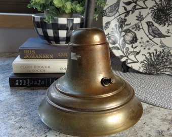 Vintage Brass Lamp Spacer Column Part 1-1/2" Tall for Restoration Repurpose #S5 