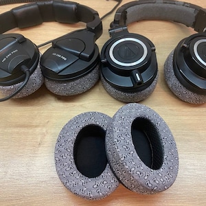 Universal Replacement Ear pads earpads ear cushions for Headphones Audio Technica, Shure, Hyperx, Sony, Steelseries, Koss, Sennheiser, JVC