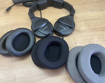 SOULWIT Eiwit Leer Oorkussens Vervanging voor Sennheiser Momentum 4 Over/Around Ear Draadloze Hoofdtelefoons, Oorkussens met Hoogdichtheid Geluidsisolatie Schuim - Zwart